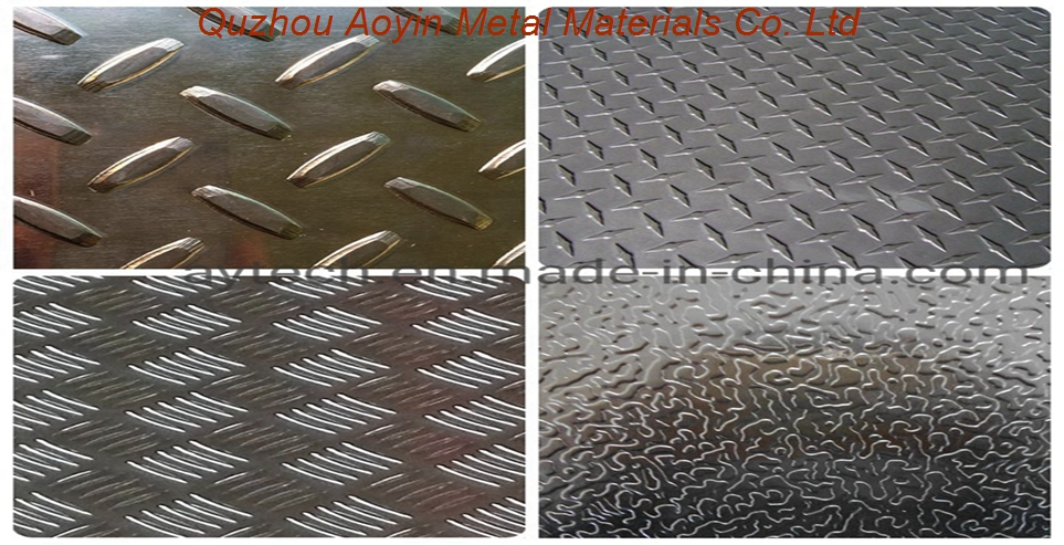 1050 1060 1100 3003 8011 aluminum alloy checkered plate/coil for difference use factory price