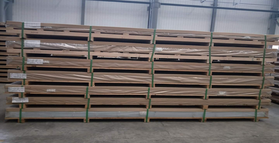 70 tons of 5754 H111 H112 aluminum sheet export to Brazil's customers