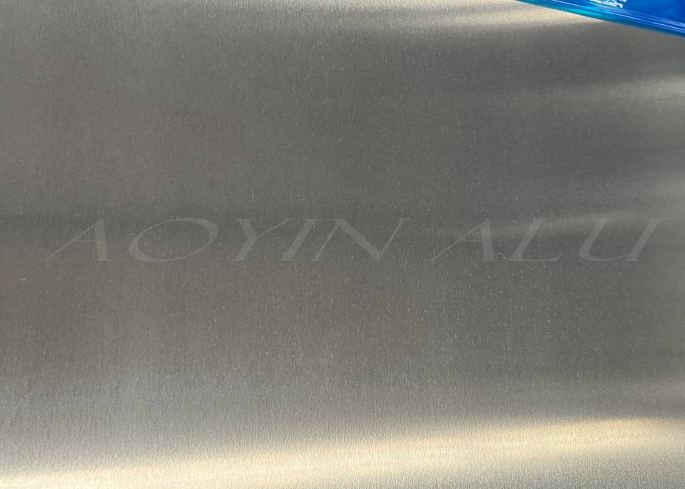 Une autre belle performance d'Aoyin signe une commande de tôle d'aluminium 5052
