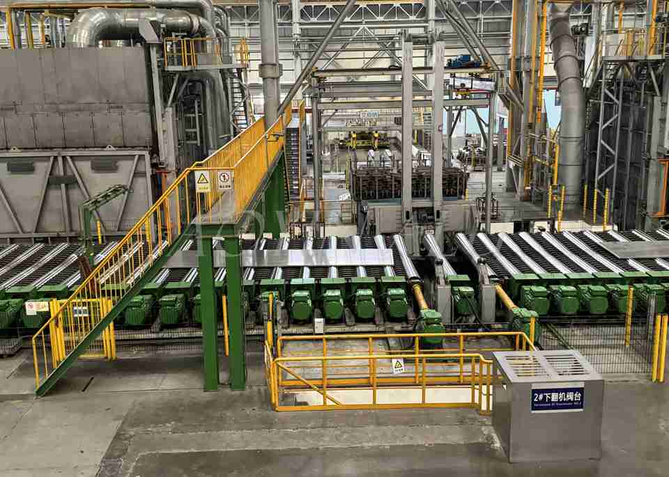 Processus de production de bandes de tôle d'aluminium