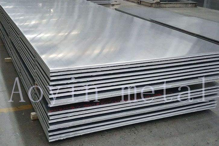 Aoyin legert 7075 aluminiumplaat op grote schaal voor de vliegtuigindustrie;